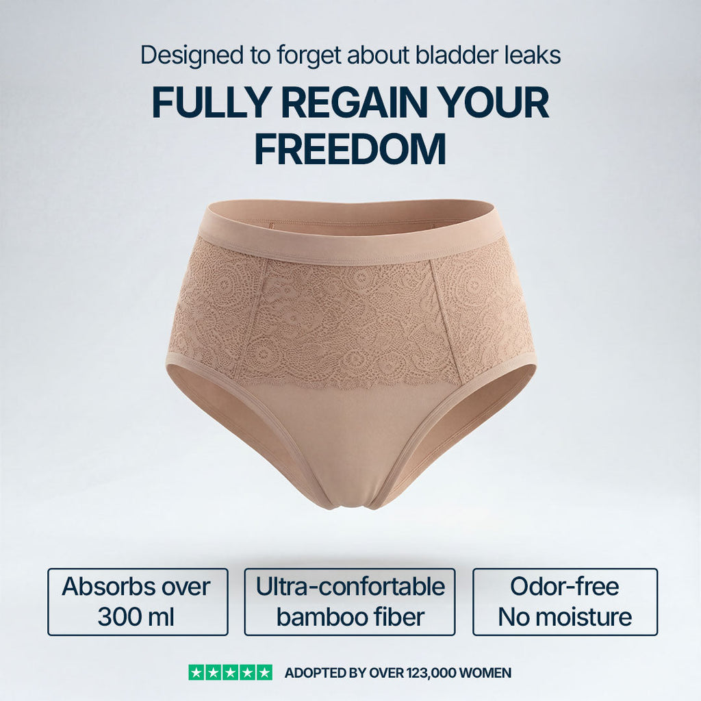 3-Pack Ultra Absorbent Beige Incontinence Briefs