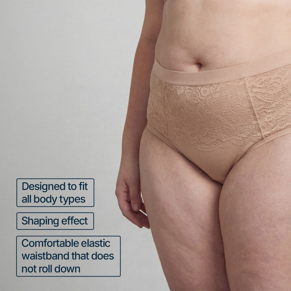 3-Pack Ultra Absorbent Beige Incontinence Briefs