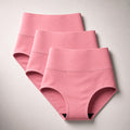 Pink High-Waisted Absorbent Briefs