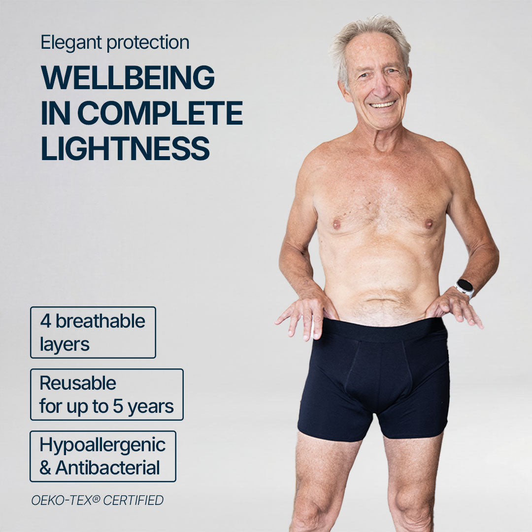 3 Pack Men’s Light Leak Boxer Briefs